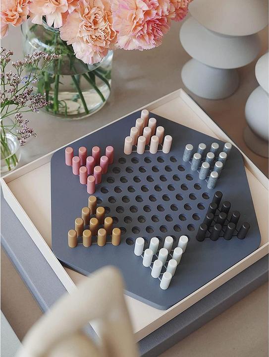 Image du produit Printworks Jeu de table Chinese Checkers NO.7 (Français, Allemand, Anglais)