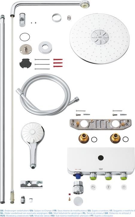 Actual product image Grohe Euphoria SmartControl System 310 Duo Shower System