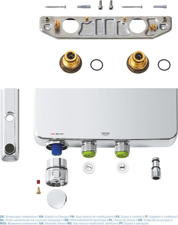 Produktbild Grohe Grohtherm SmartControl Thermostat-Wannenbatterie