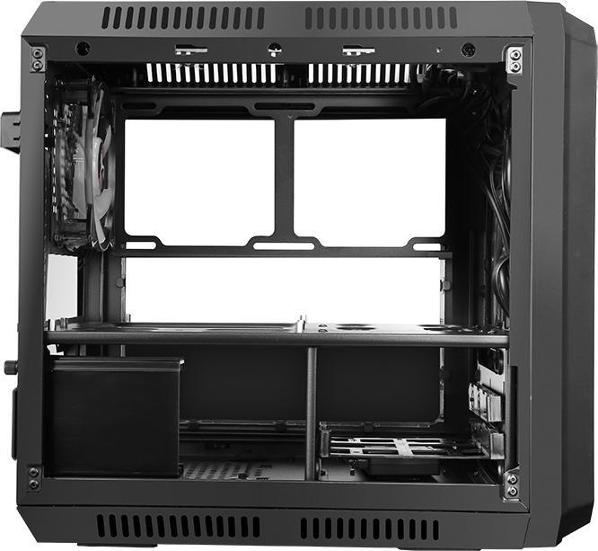 Produktbild Itek Boitier Cube Micro ATX QBO 8 Evo RGB avec fenêtre (Noir) (mATX, Mini-ATX)
