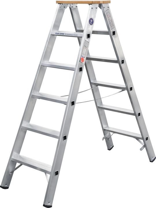 Productafbeelding Iller Trapladder aan beide kanten. (Inklapbare trede, 150 cm)