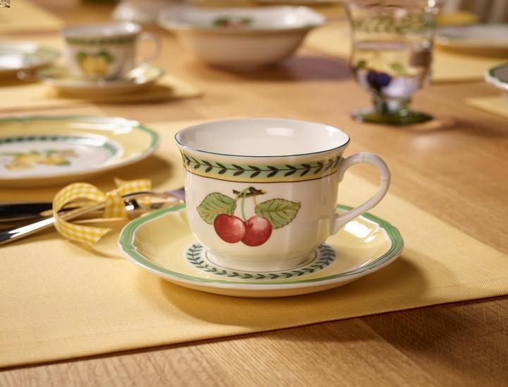 Actual product image Villeroy & Boch French Garden Fleurence Breakfast/Soup Saucer (1 x)