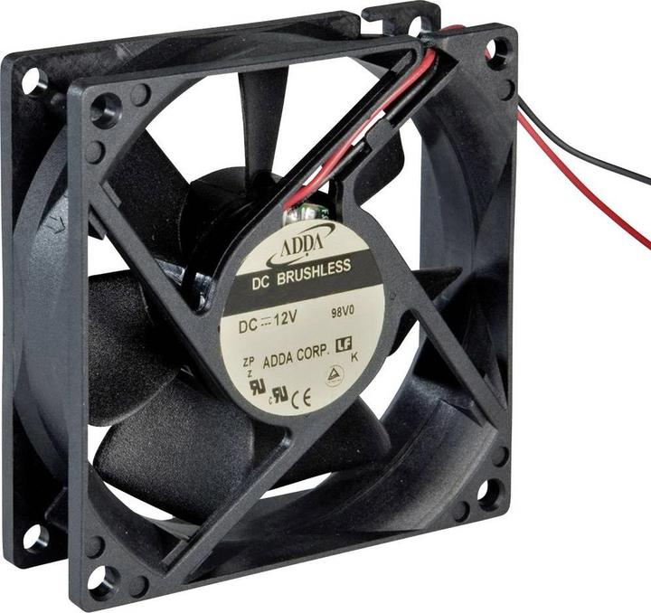 SEPA AS08024HB389300 Axiallüfter 24 V/DC (L x B x H) 80 x 80 x 38 mm (80 mm)