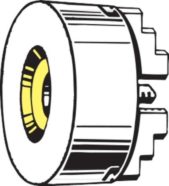 Image du produit Bison Mandrin de tour combiné 4 mors Cône courtDIN 702-3 (200 mm)
