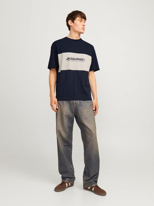 Produktbild Jack & Jones Jjelegacy Blocking Tee Ss O-Neck Noos (XXL)
