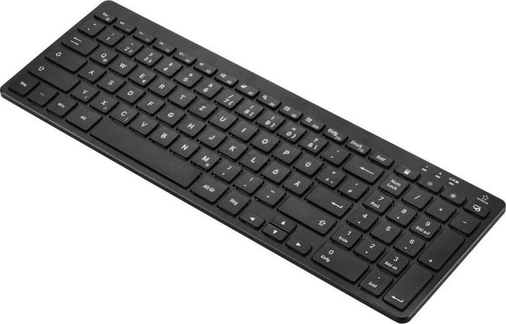 Produktbild Renkforce RF-5799536 Kabellos Tastatur Deutsch, QWERTZ Schwarz (DE, Kabellos)