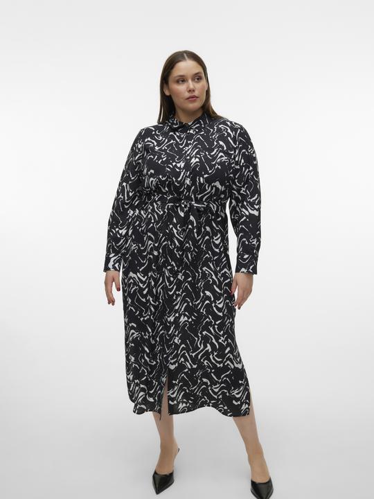 Produktbild Vero Moda VMCCIA Langes Kleid Hemdblusenkleid (50)