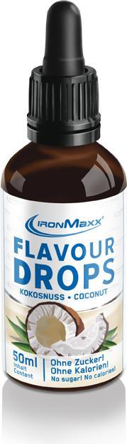 Image du produit IronMaxx Flavour Drops (50ml) (Vanille, 1 pcs)