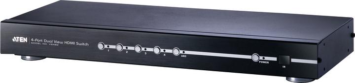 Aten VS482 Interruttore HDMI Dual View,4Porte