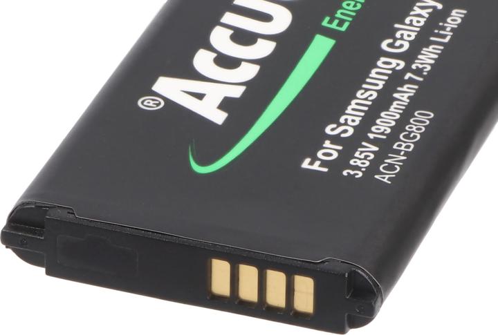 Actual product image Samsung Akku Galaxy S5 Mini Akku EG-BG800, EG-BG800BBE