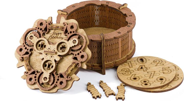 Immagine prodotto iDventure 78 - Cluebox - Scatola di puzzle regalo "Torta di compleanno", da 14 anni (Tedesco)