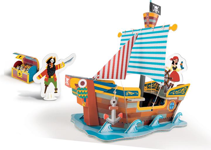 Produktbild Clementoni Education - Piratenboot bauen und spielen