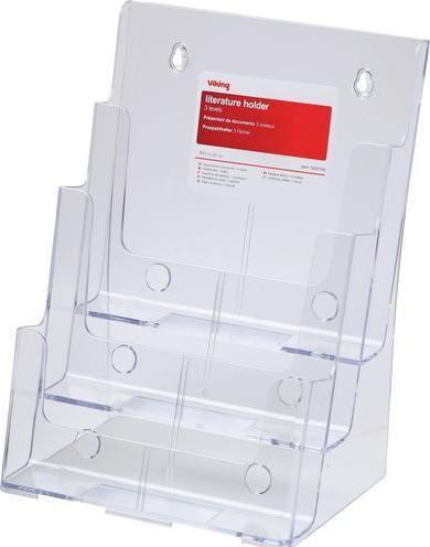 Produktbild Office Depot Tischaufsteller A4 Transparent Kunststoff (A4)