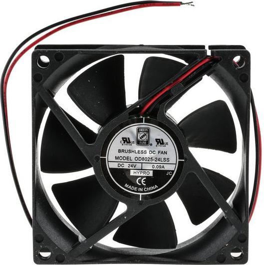 Image du produit Rs Pro DC sealed sleeve fan, 80mm 24V low speed (80 mm)