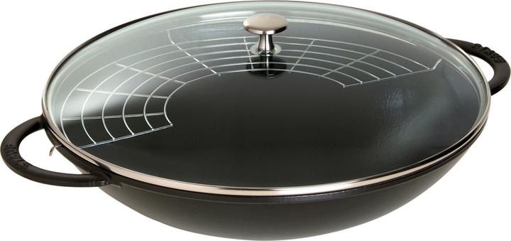 Produktbild Staub Wok (37 cm, Wok Pfanne, Gusseisen)