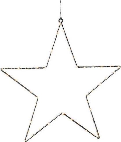 Actual product image Konstsmide LED Star Silver 50 LED