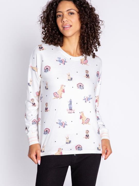 Image du produit Pj Salvage Cavalier blanc/Ã petits motifs (40)