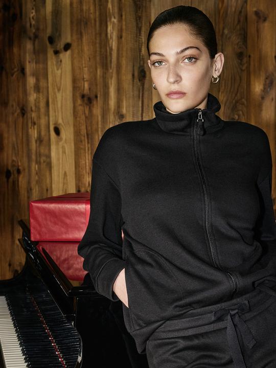 Produktbild Calida Sweatjacke Loungewear " Lounge Element " schwarz (36)