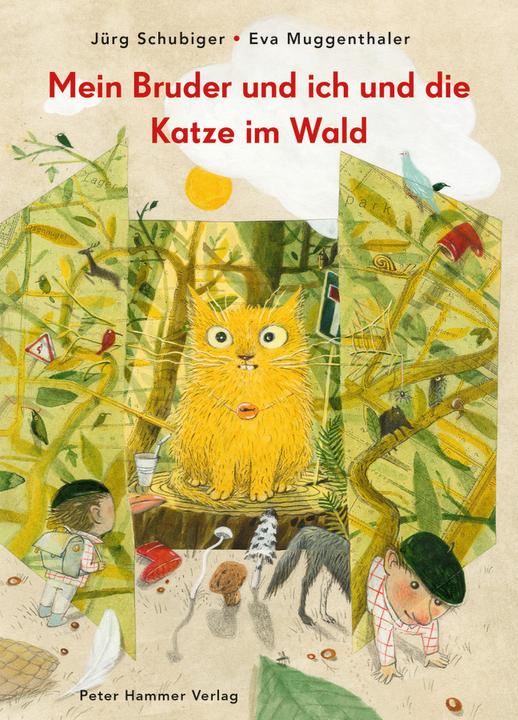 Produktbild Mein Bruder und ich und die Katze im Wald (Deutsch, Jürg Schubiger, 2021)