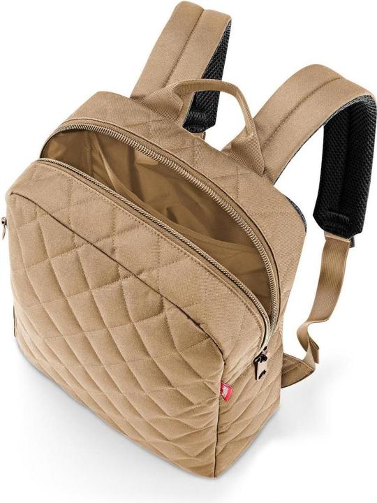 Actual product image reisenthel Backpack Classic backpack M Rhombus Ginger (13 l)