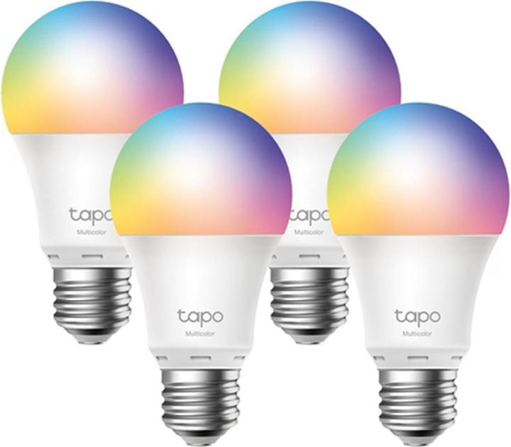 TP-Link Tapo L530E (4-pack) (E27, 8.70 W, 806 lm, 4 x, F)