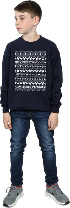 Immagine prodotto Disney Mickey And Minnie Christmas Fair Isle Felpa Ragazzi (140, 146)