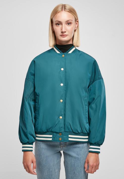 Produktbild Urban Classics Ladies Oversized Recycled College Jacket - 20391 (5XL)