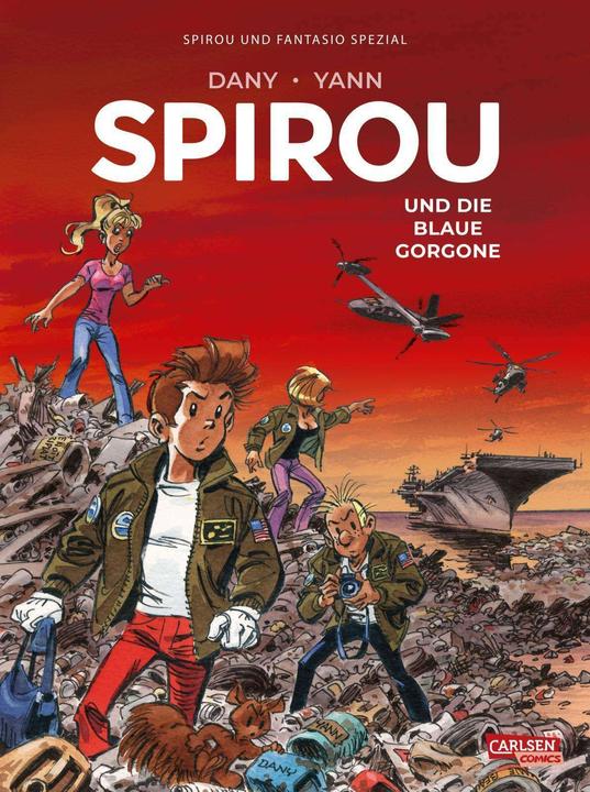 Actual product image Spirou and Fantasio Special 42: Spirou and the Blue Gorgon (German, Dany, Yann)