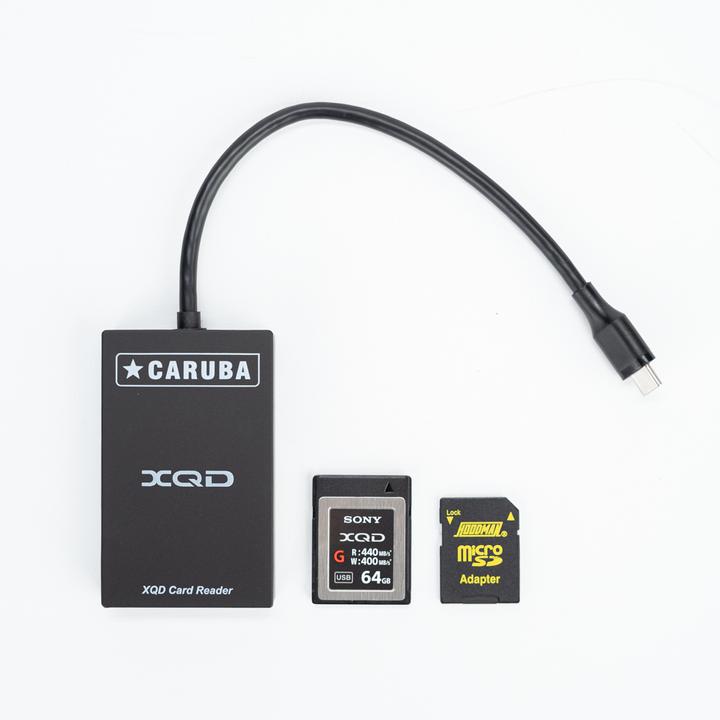 Actual product image Caruba 2 in 1 Card Reader XQD + SD USB C (USB-C)