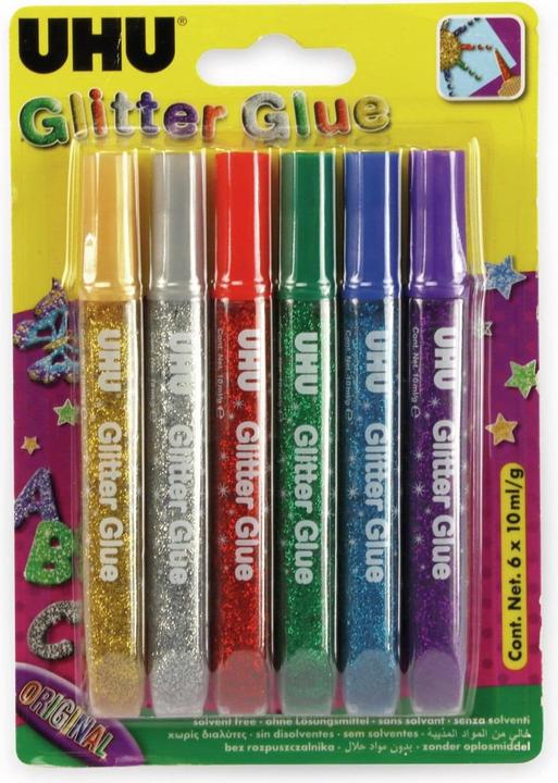 Produktbild UHU Glitzerklebstifte Original (100 g, 10 ml)