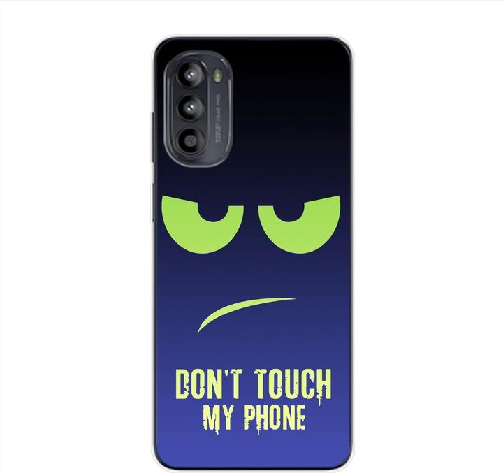 Dont Touch My Phone Green Blue