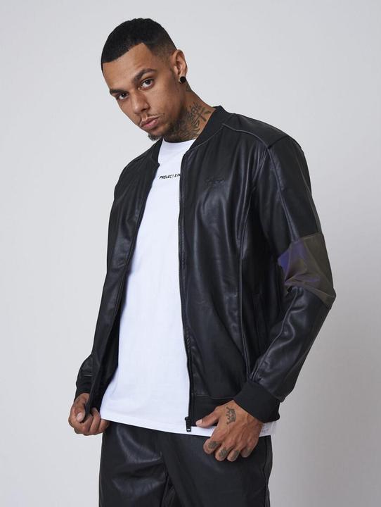 Image du produit Project X Paris veste en siili cuir avec epièceent réfléchissant (M)
