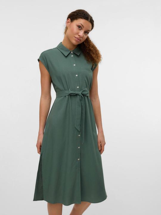 Produktbild Vero Moda VMMYMILO Langes Kleid Hemdblusenkleid (XL)