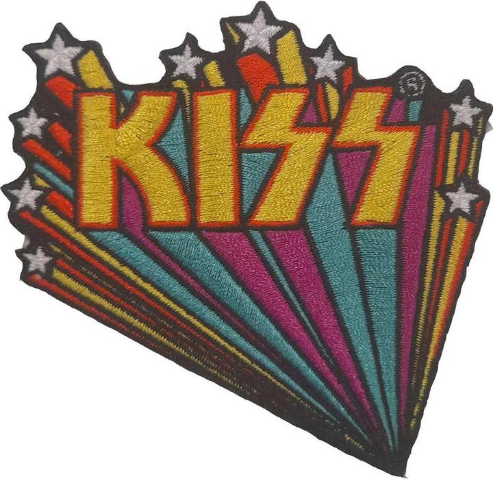 Produktbild KISS Sternenbanner Aufnäher zum Aufbügeln Baumwolle