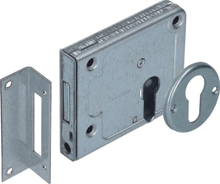 Actual product image Schänis Cellar door bolt locks mounted 2305