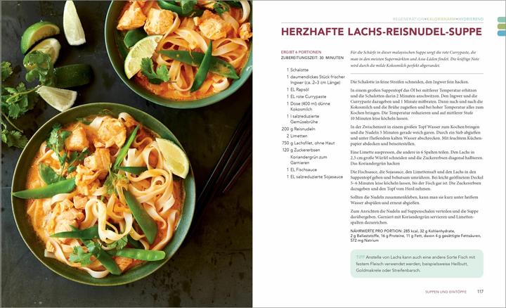 Actual product image Das Runner's World Kochbuch für Läufer (German, Joanna Sayago Golub, Claudia Theis-Passaro, 2017)