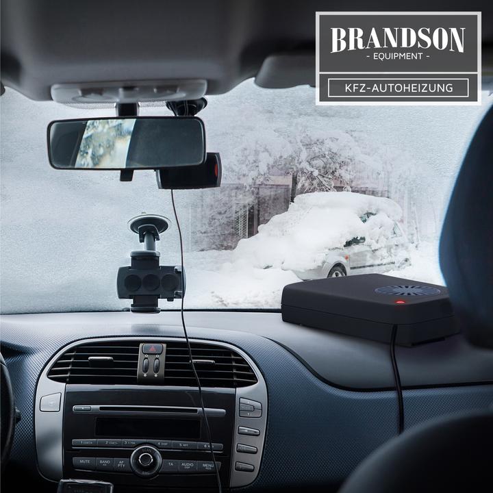 Produktbild Brandson Innenraumheizung - mobile Auto Heizung - PKW - Komfort Entfroster Standheizung Heizlüfter (1400 W)