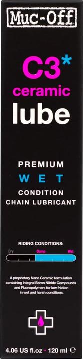 Productafbeelding Muc-Off C3 nat keramisch smeermiddel (120 ml, Kettingolie)