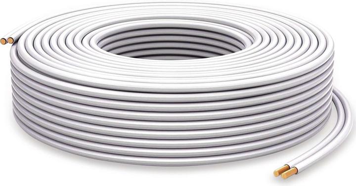 Produktbild Purelink Lautsprecherkabel, 2x2,5 mm² 50 m, weiss, OFC (50 m, 2.50 mm²)