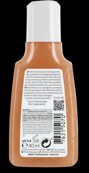 Produktbild Rausch After-Sun-Shampoo mit Weizenkeim (40 ml, Flüssiges Shampoo)