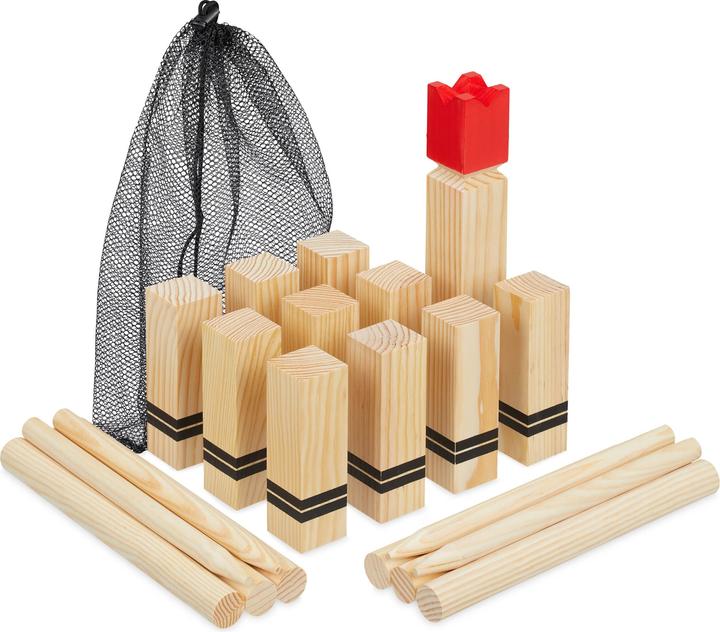 Produktbild Relaxdays 22-tlg. Wikingerspiel (22 x, 310 mm)