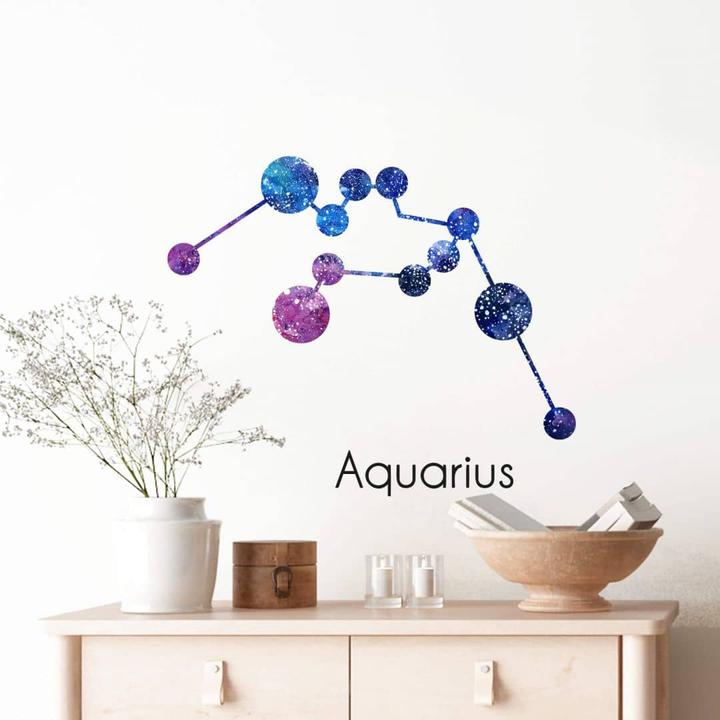 Image du produit Trenddeko Constellation du Verseau (70 x 49 cm)