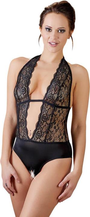 Actual product image Cottelli Collection Halterneck body Open (M)