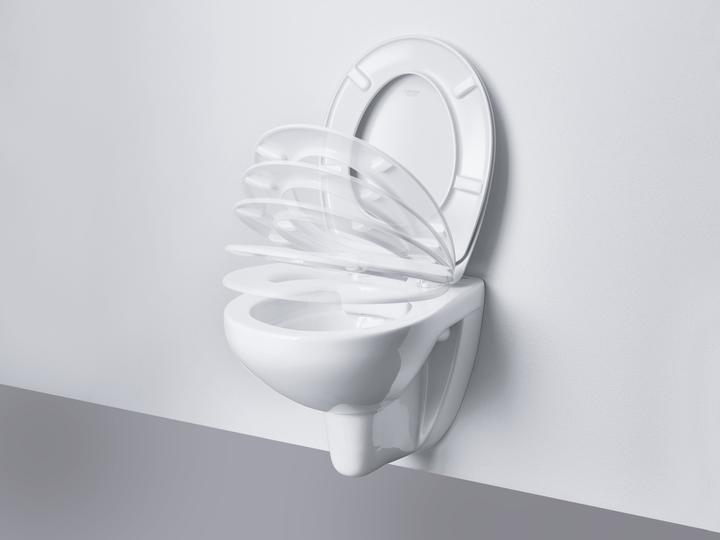 Actual product image Grohe Construction ceramic toilet seat with soft close