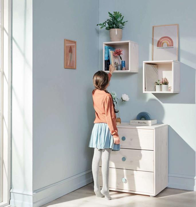 Produktbild Flexa Kommode Classic mit 3 Schubladen (72.54 x 44.5 x 74.5 cm)