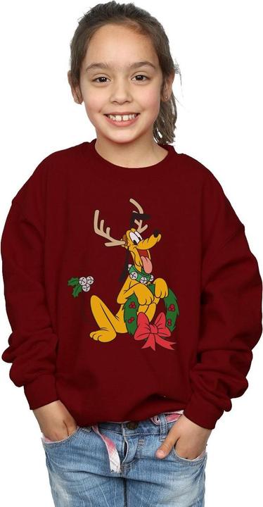 Immagine prodotto Disney Pluto Christmas Reindeer Felpa Ragazze (140, 146)