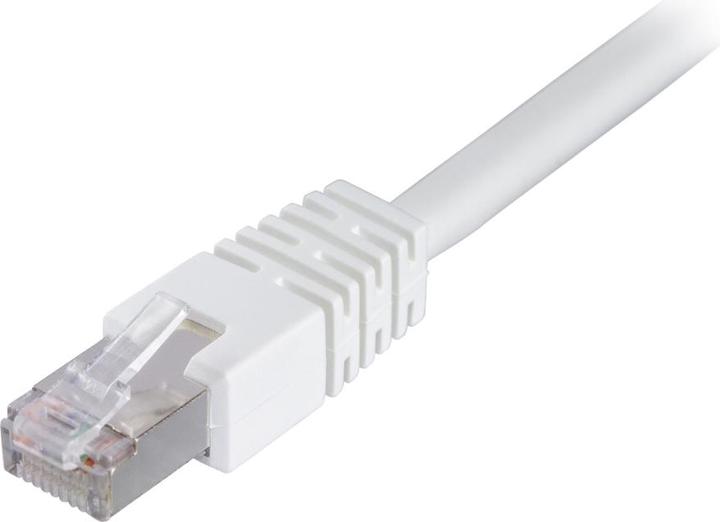 Image du produit Deltaco F/UTP Cat6 patchkabel LSZH 50m vit - CAT 6 - STP (F/UTP, CAT6, 50 m)