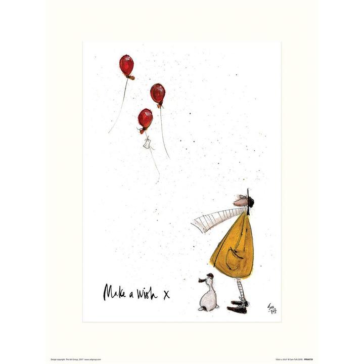 Image du produit Sam Toft Imprimé Make A Wish (40 x 30 cm)