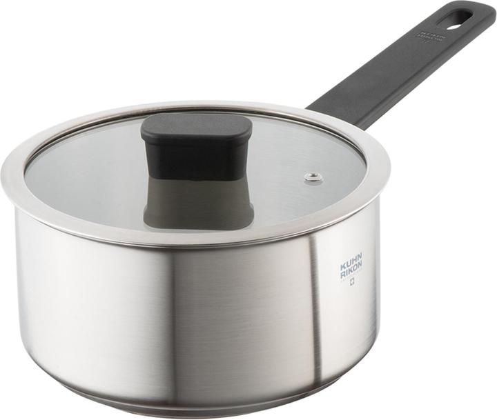Image du produit Kuhn Rikon Locarno casserole 2.0 L · Ø 18 cm (18 cm, Casserole à manche, Acier inoxydable)