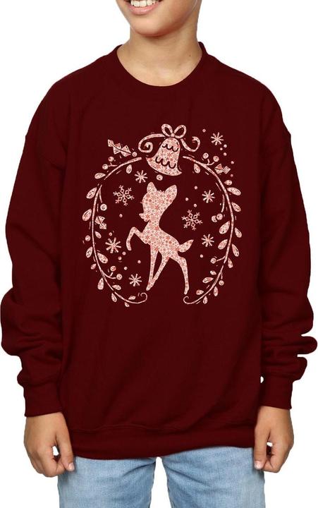 Image du produit Disney - Sweat BAMBI CHRISTMAS WREATH - Garçon (152, 158)
